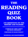 The Reading Quiz Book (eBook)